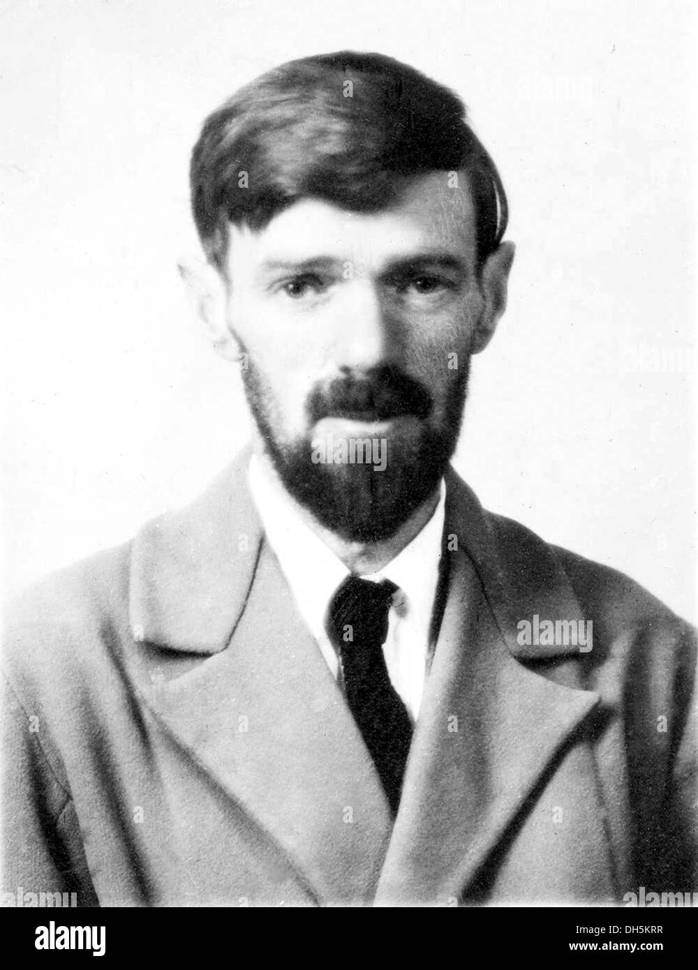 D.H.LAWRENCE  (1885-1930) English writer about 1912 Stock Photo