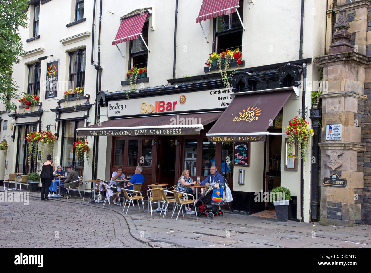 SolBar, tapas bar, Bowness Stock Photo
