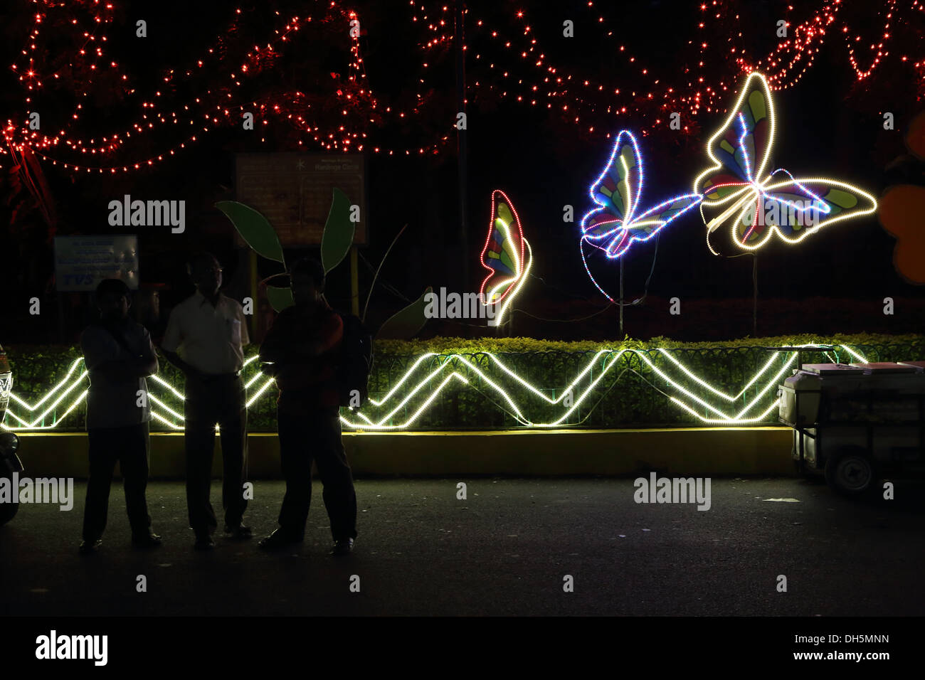 Night illumination Stock Photo Alamy