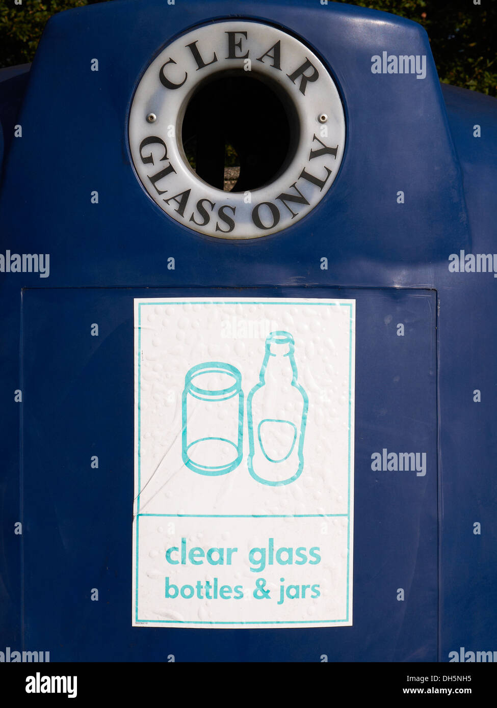 glass recycle recycling container bin storage Stock Photo Alamy