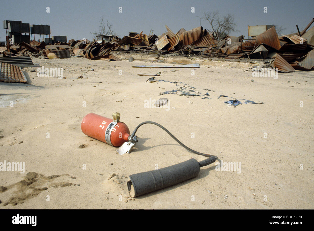 The aftermath of the 1991 Gulf War in Kuwait devastation in the Al