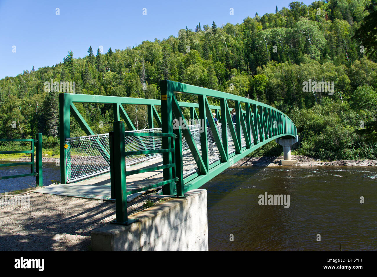 L'Anse St. Jean scenic, Saguenay Quebec Canada Stock Photo Alamy
