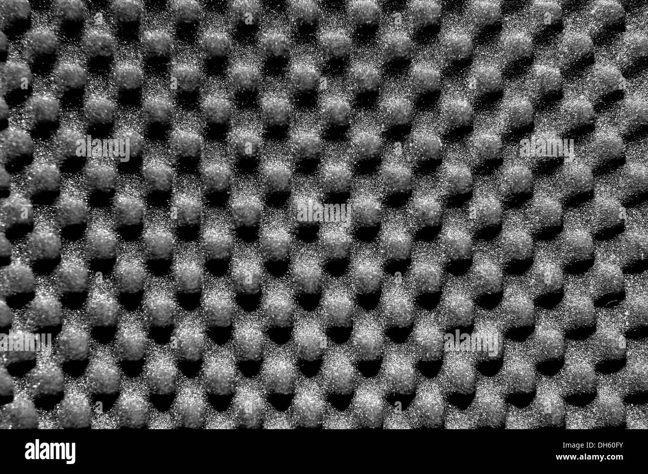 Dark grey packing or acoustic foam Stock Photo Alamy