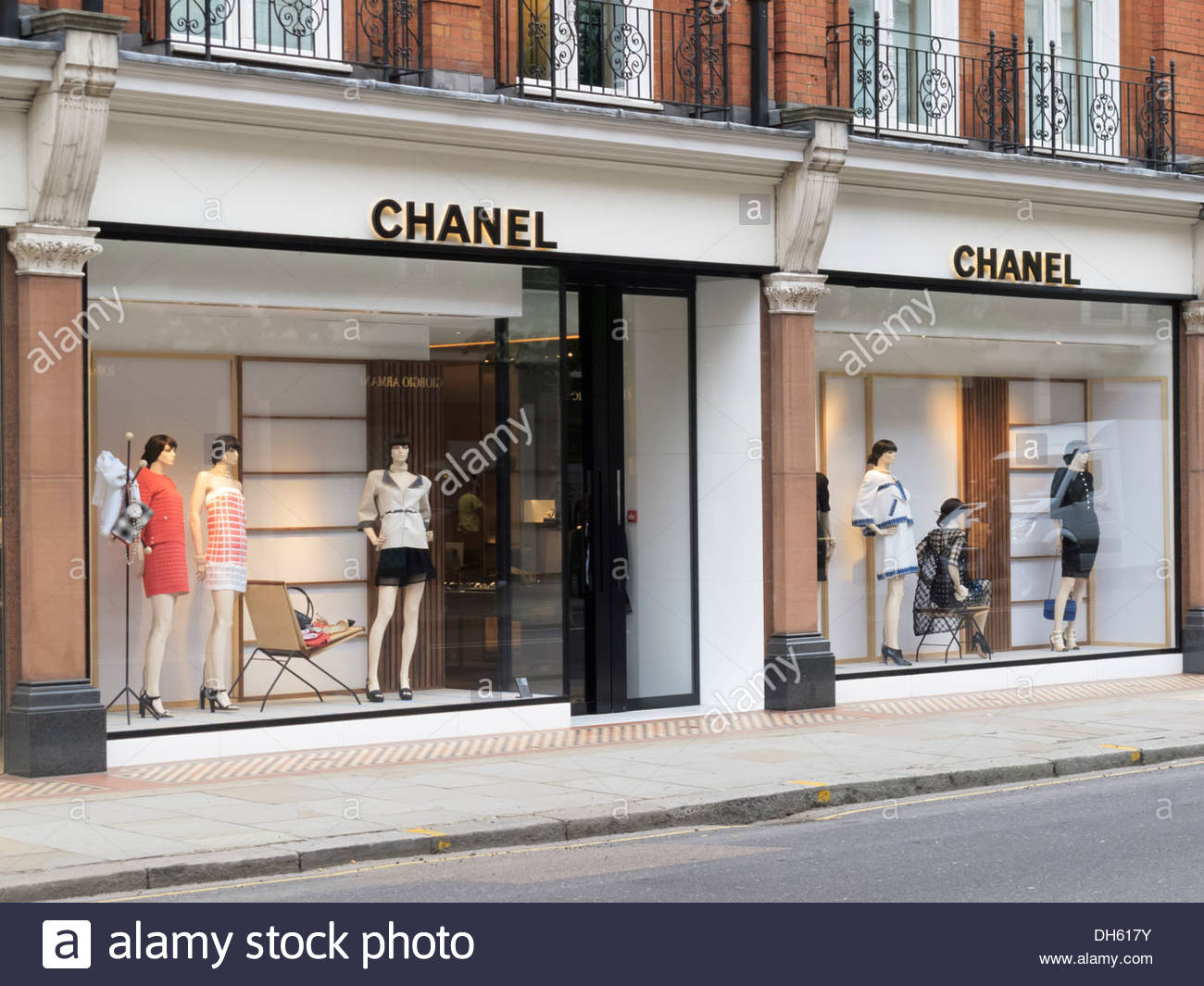 Chanel Store Sloane Street London England Stock Photo, Royalty Free ...