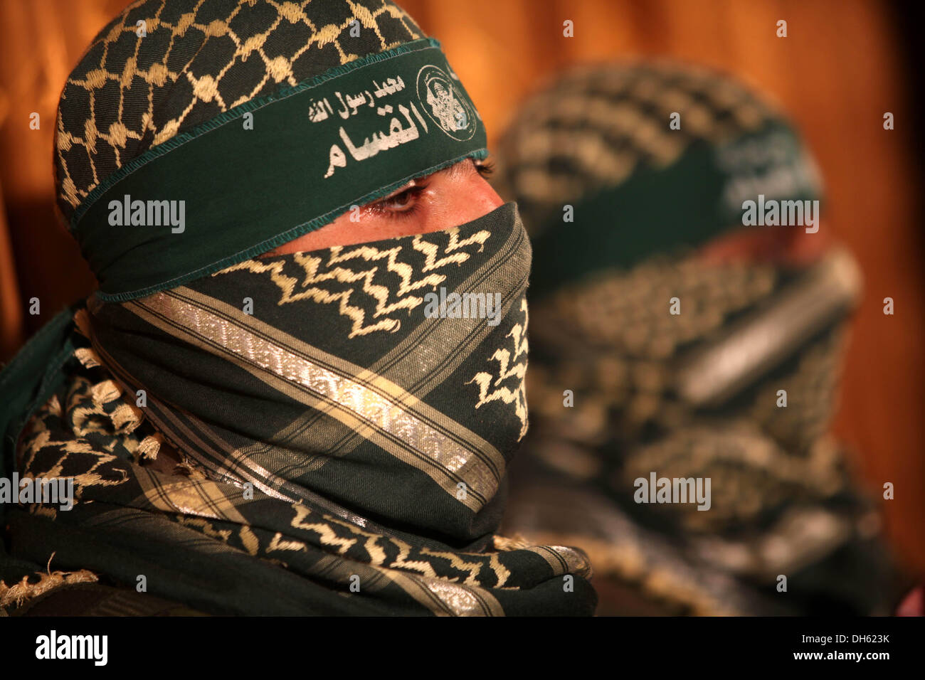abu-obeida-spokesman-qassam-brigades-hi-res-stock-photography-and