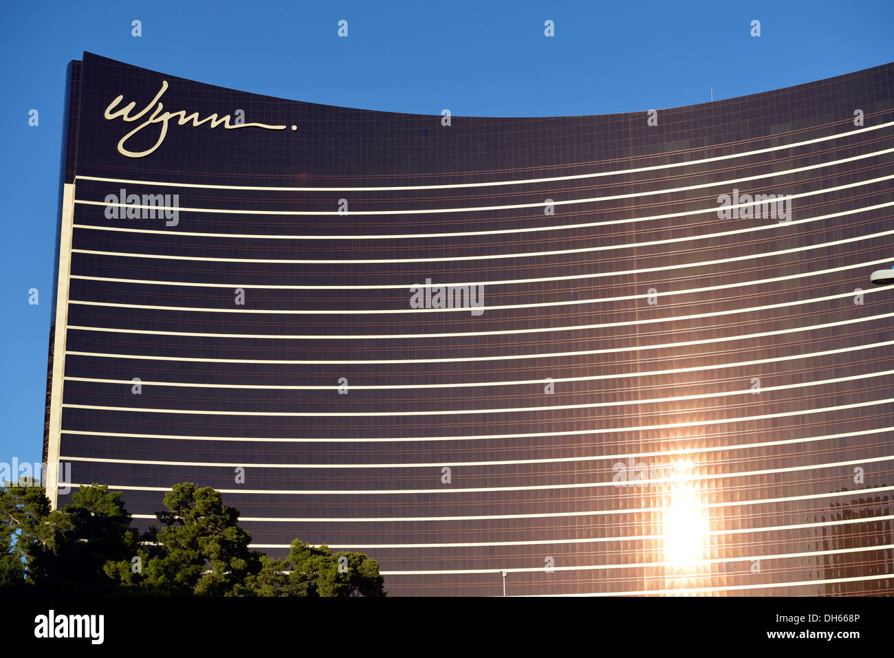 Luxury hotel, Wynn, Las Vegas, Nevada, United States Stock Photo
