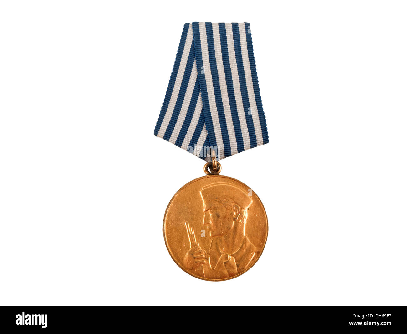 war medal on white background Stock Photo