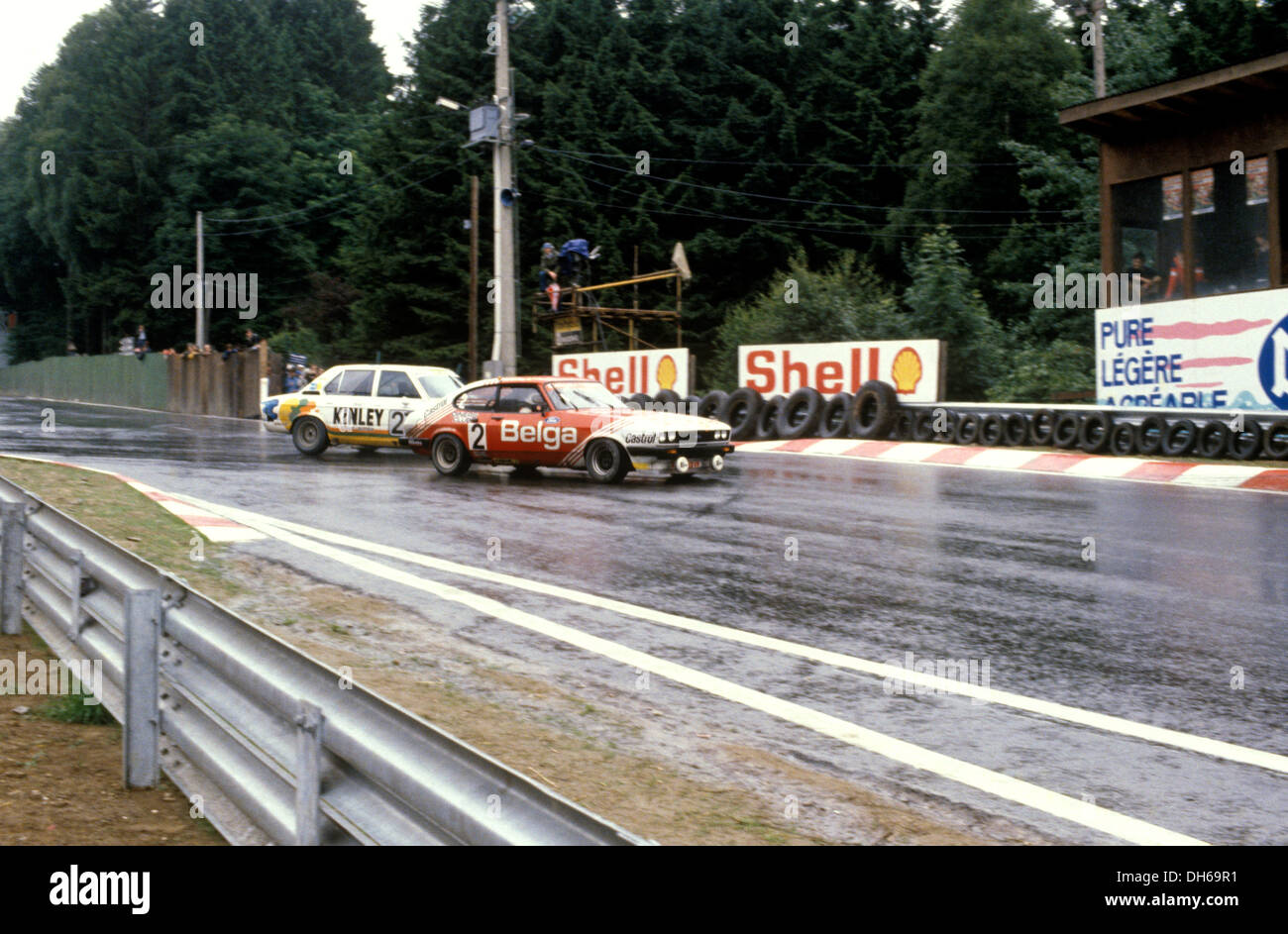 No2 Jean-Michel Martin-Philippe Martin-Peter Clarke's Ford Capri, Spa-Francorchamps 24 Hours, Belgium 21-22 July 1979. Stock Photo