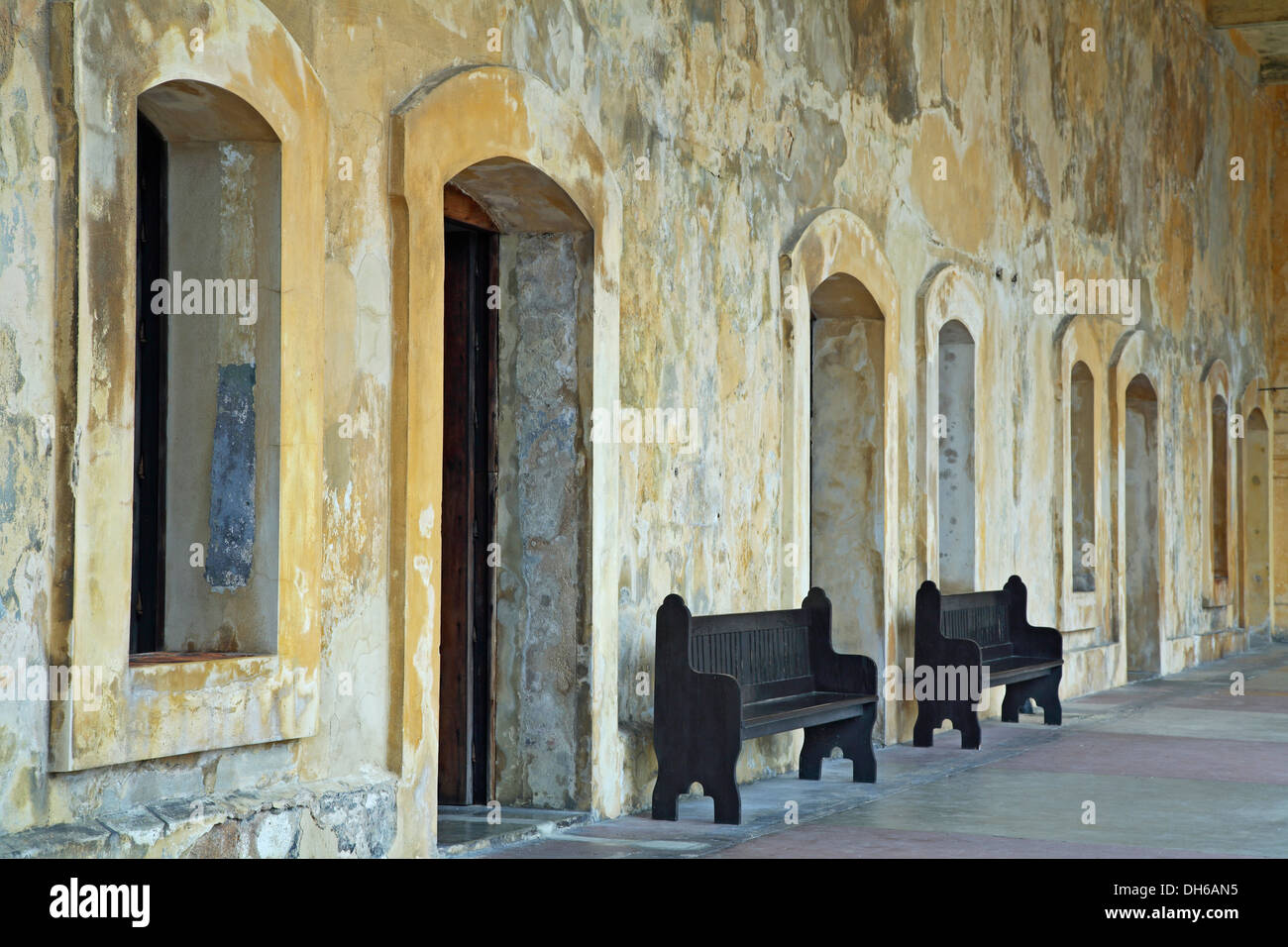 Windows Doors And Benches San Cristobal Castle 1765 1783 San