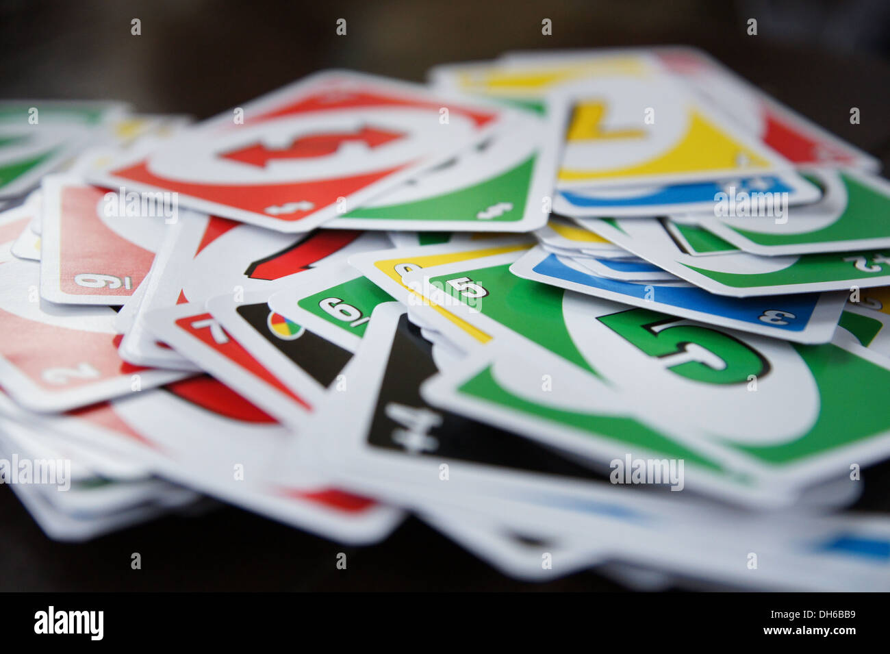 Uno game card hi-res stock photography and images - Alamy