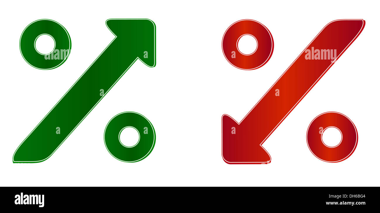 Percentage Symbol With Up And Down Arrow Stock Photo Alamy Percentage Symbol With Up And Down Arrow Stock Photo Alamy