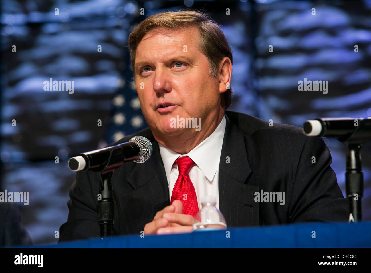Eric Spiegel, CEO of Siemens USA.  Stock Photo