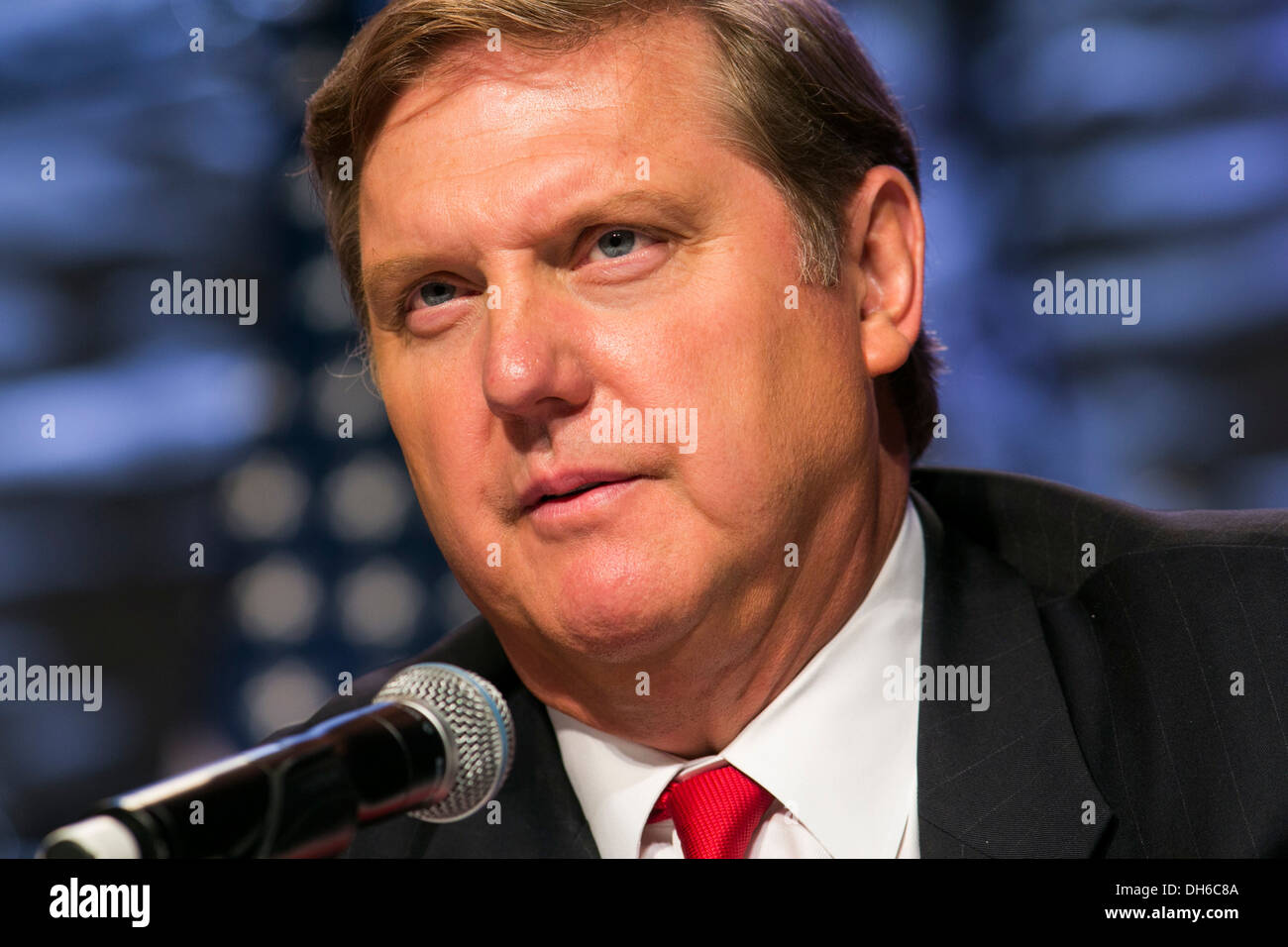 Eric Spiegel, CEO of Siemens USA. Stock Photo