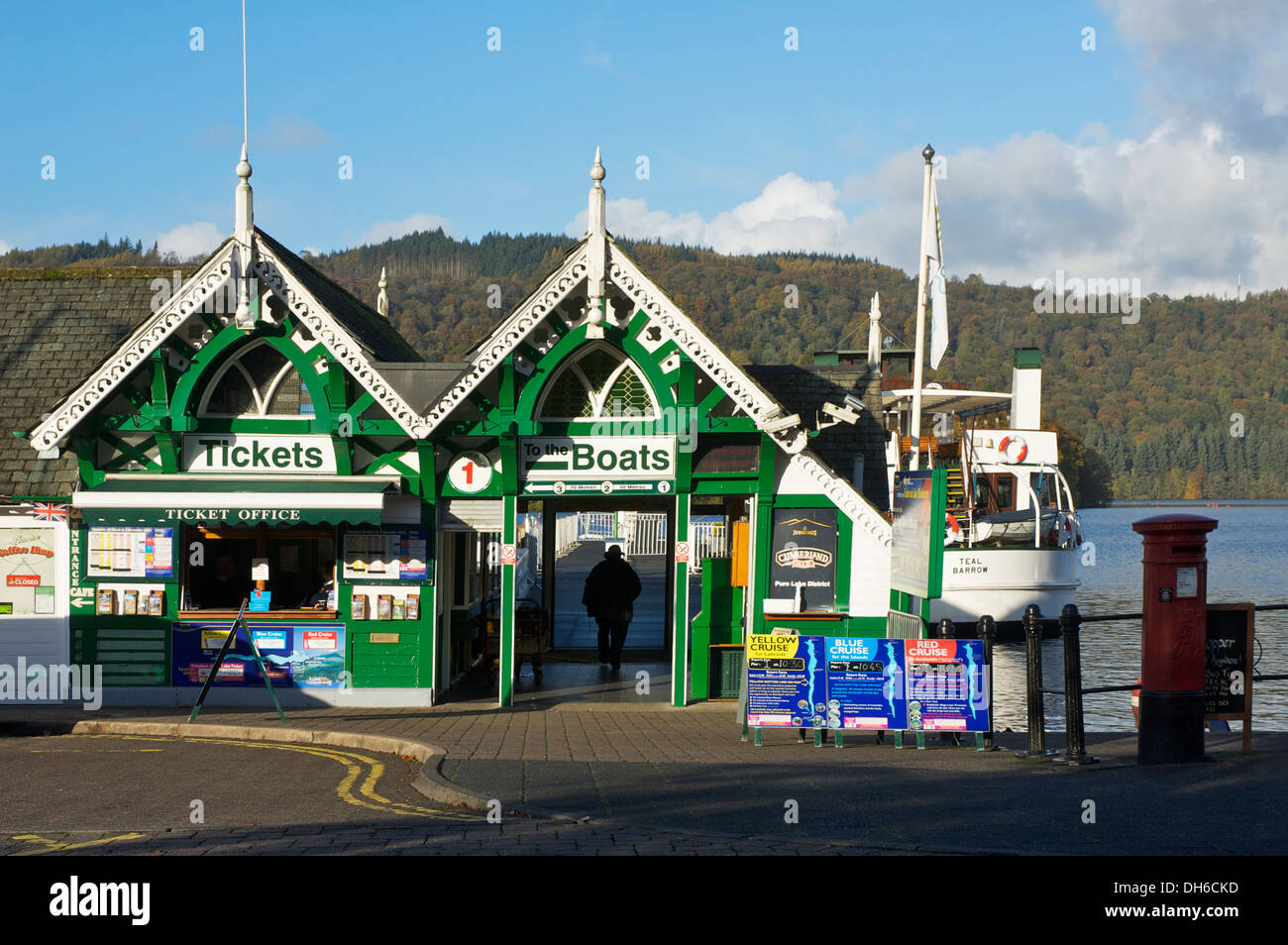 Ticket Offiice for Windermere Lake Cruises, Bowness, South Lakeland