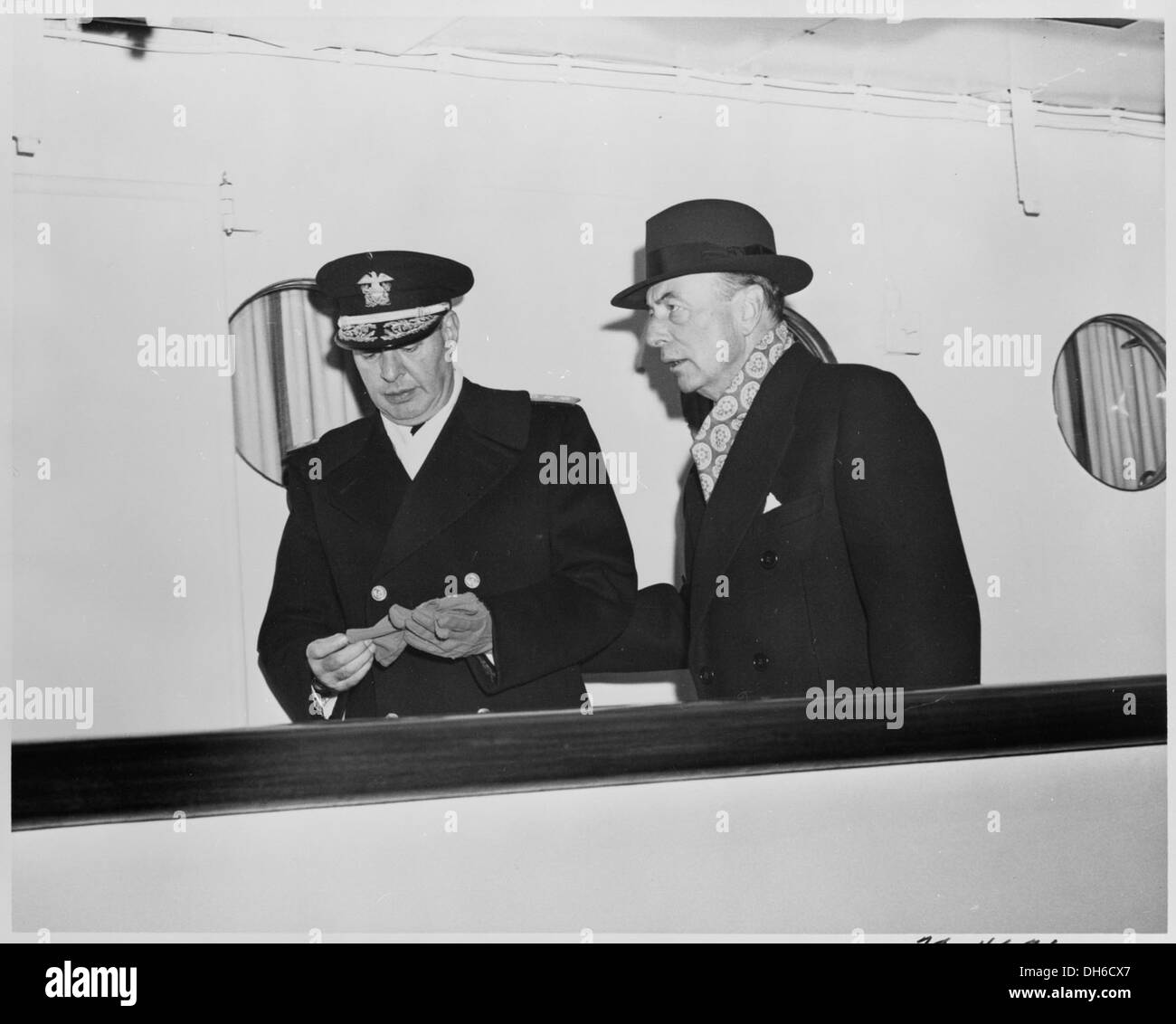 Photograph of Admiral Robert Dennison, Naval Aide to the President
