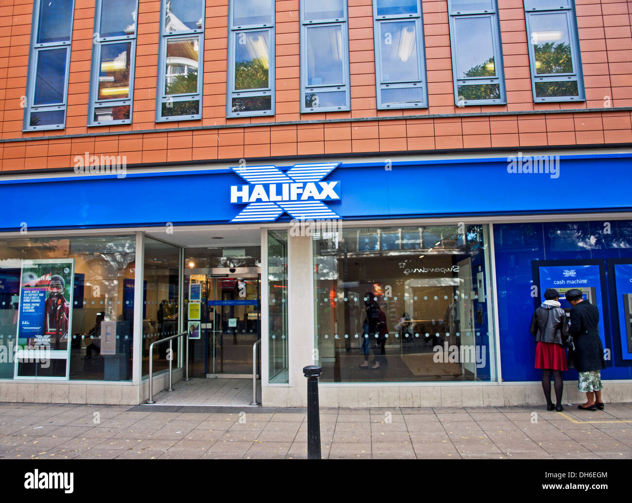 Halifax, Woolwich Town Centre, London, England, United Kingdom Stock Photo