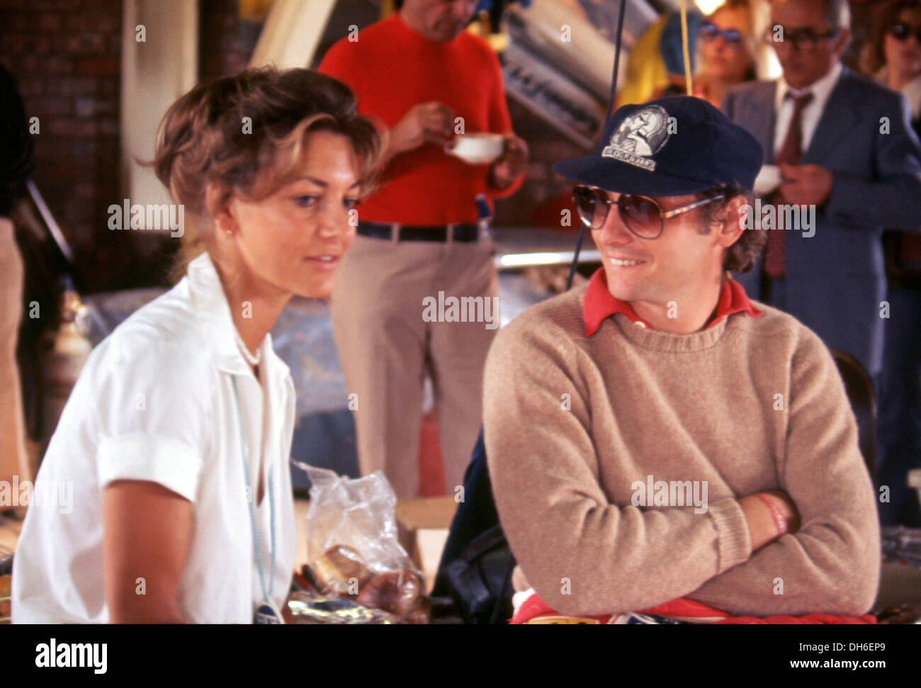 Niki Lauda with his wife Marlene in the Ferrari pits in 1976 Stock Photo -  Alamy