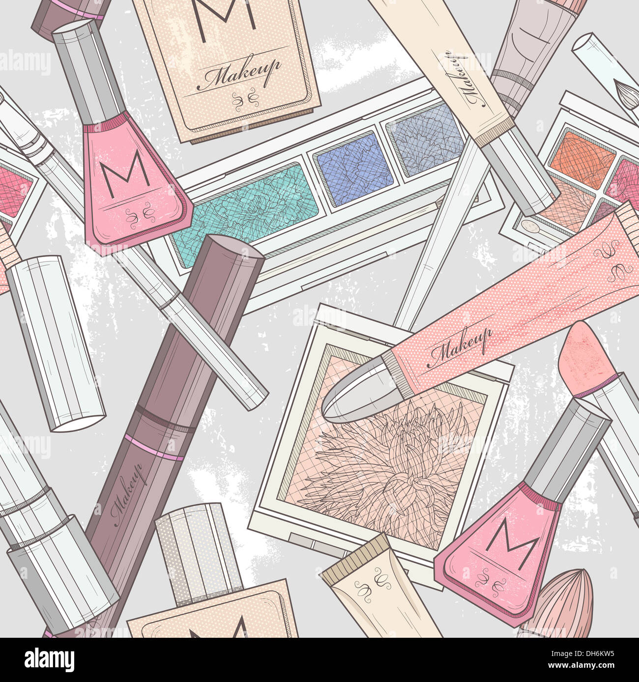Cosmetics pattern hi-res stock photography and images - Alamy