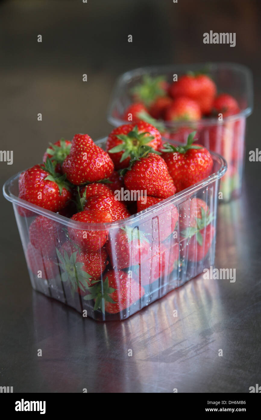 A selection of juicy sweet strawberries Stock Photo - Alamy