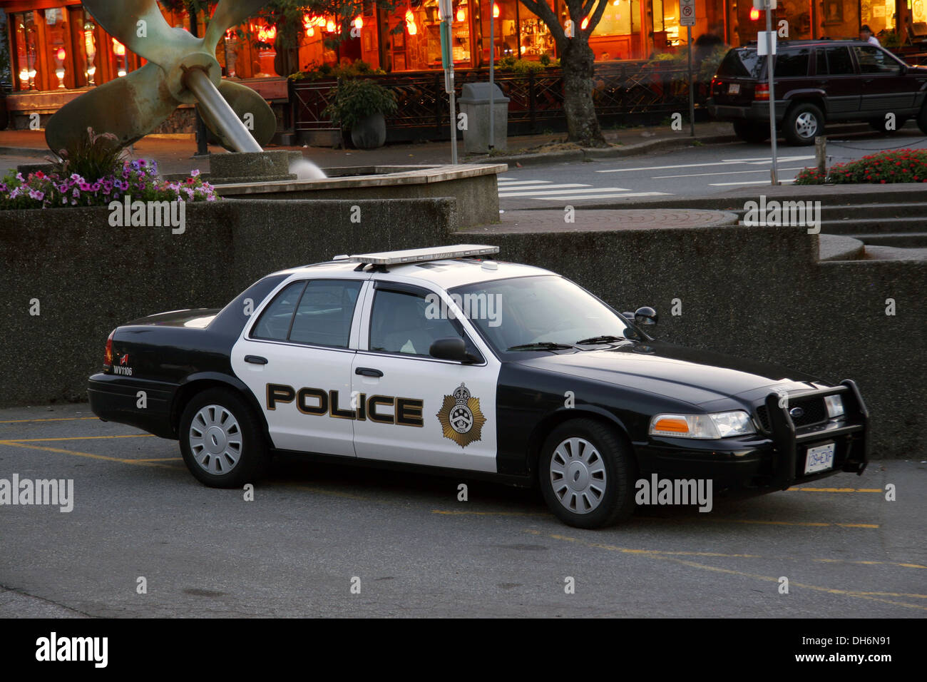 West Vancouver Police Department car, Horseshoe Bay, British Columbia