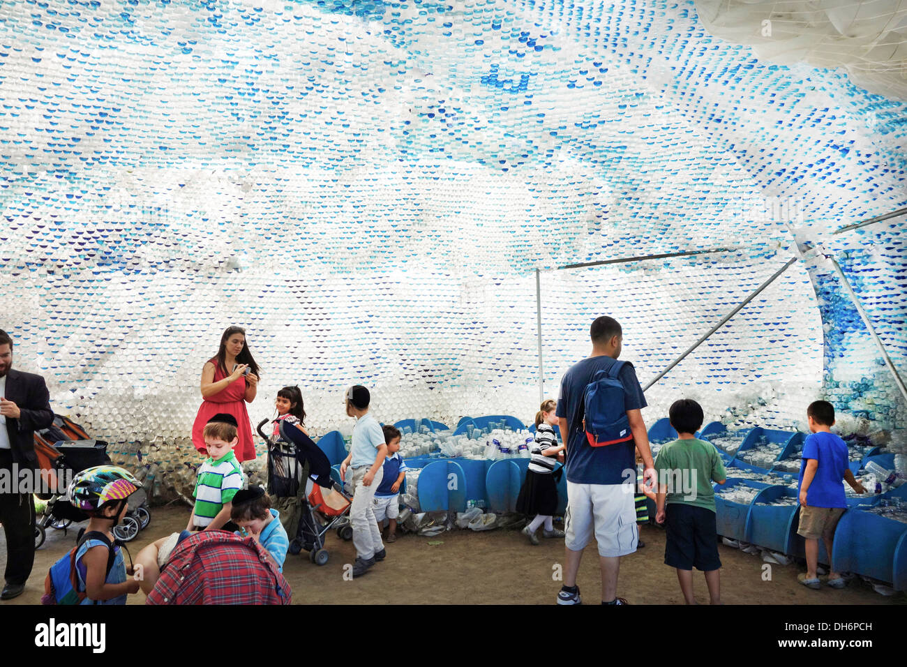 Head in the Clouds pavilion on Governors Island Stock Photo Alamy