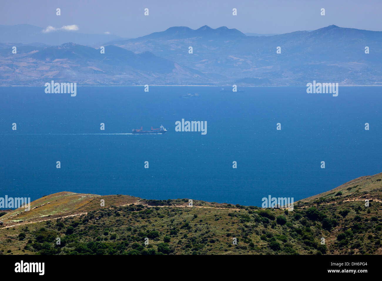 strait-of-gibraltar-pillars-of-hercules-hi-res-stock-photography-and