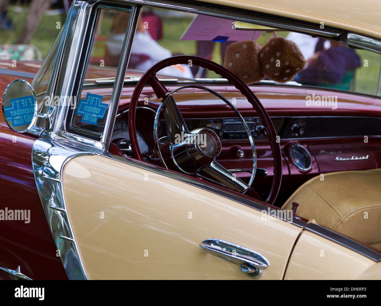 Classic American Custom Car, seen at Show and Shine in Granum Alberta
