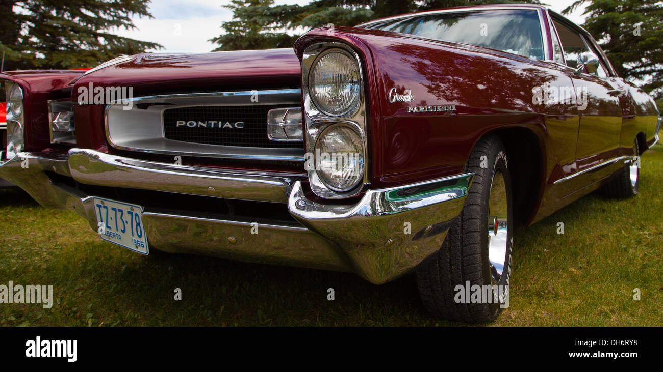 Pontiac Grande Parisienne, Classic American Custom Car, seen at Show and Shine in Granum Alberta Stock Photo
