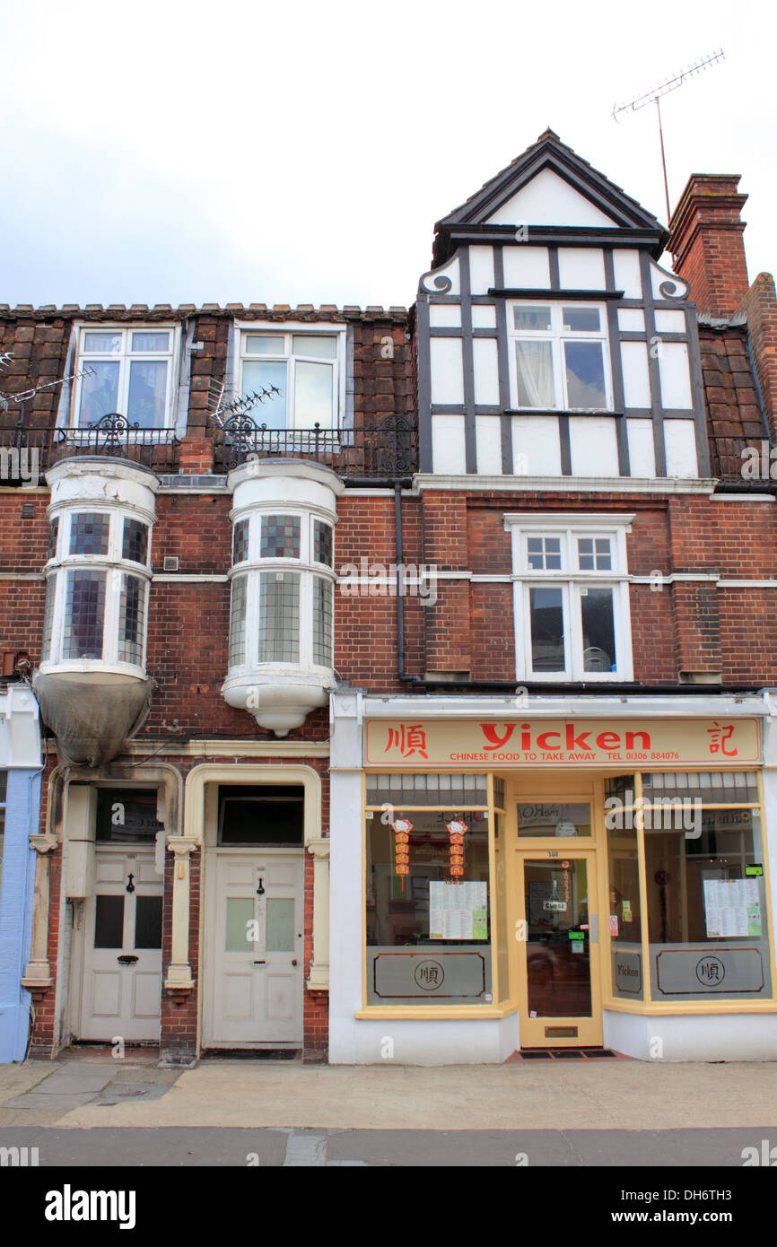 High street shops dorking surrey hires stock photography and images