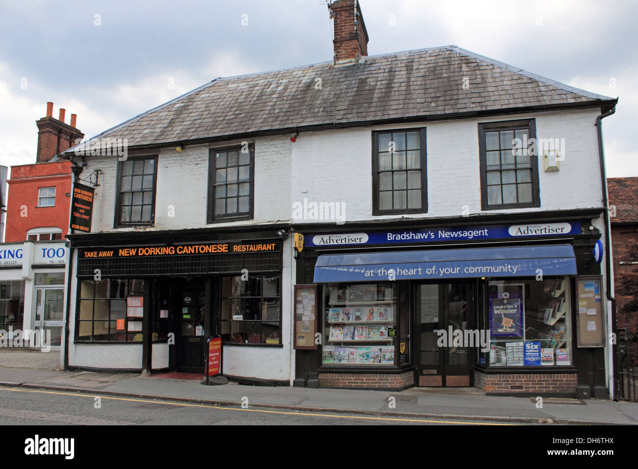 High street shops dorking surrey hires stock photography and images