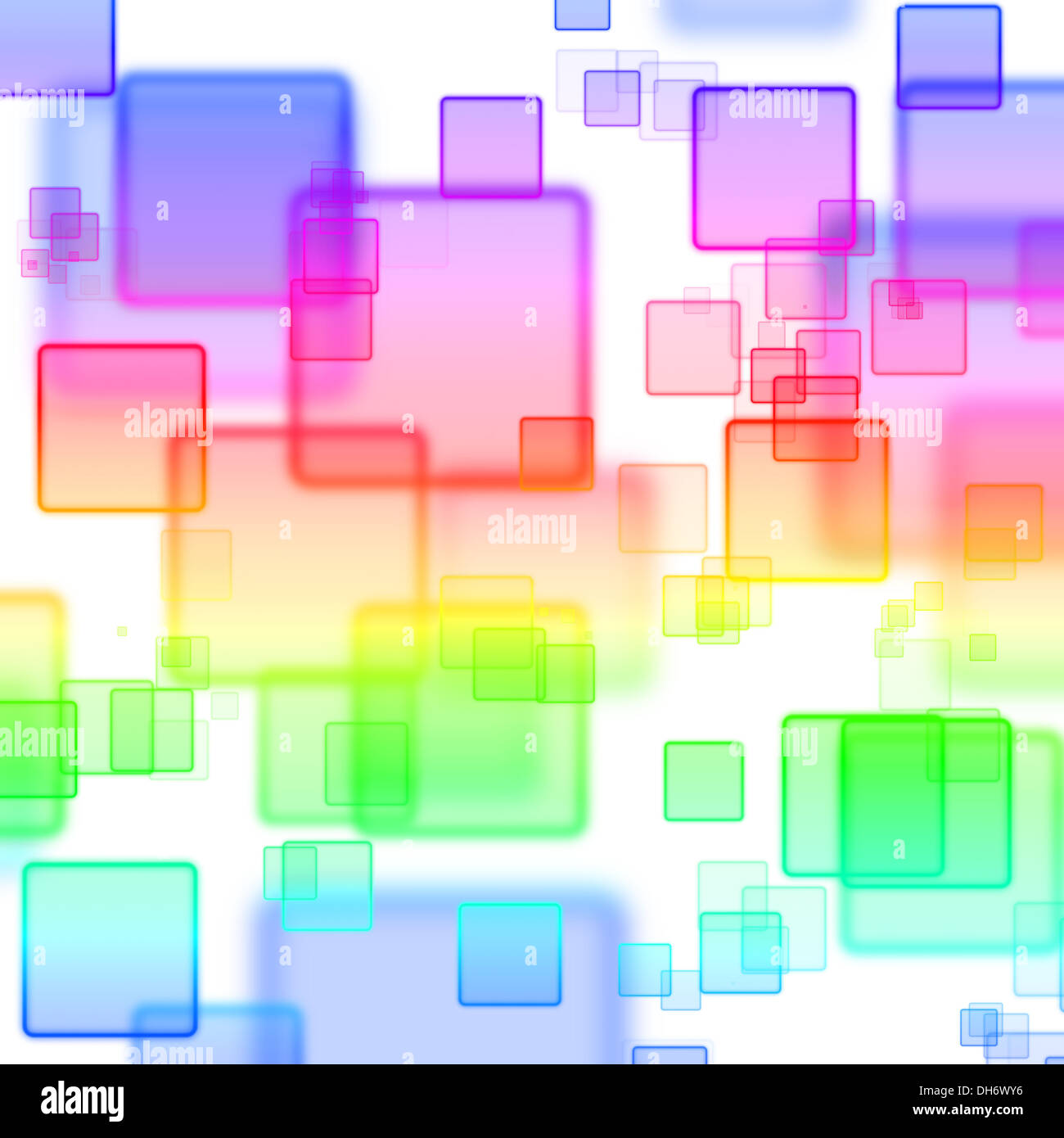 Rainbow rectangle abstract background hi-res stock photography and ...