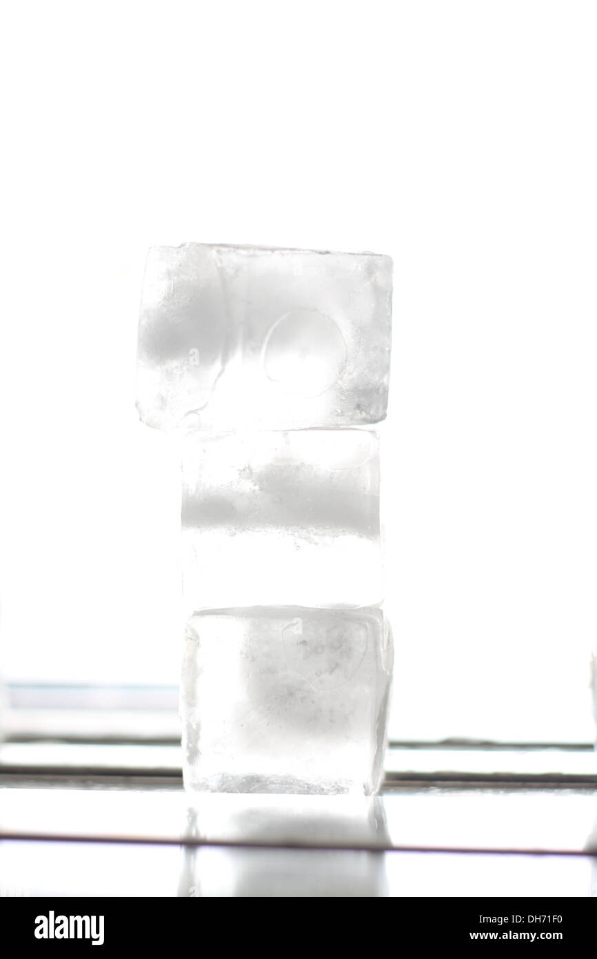 ice cubes Stock Photo