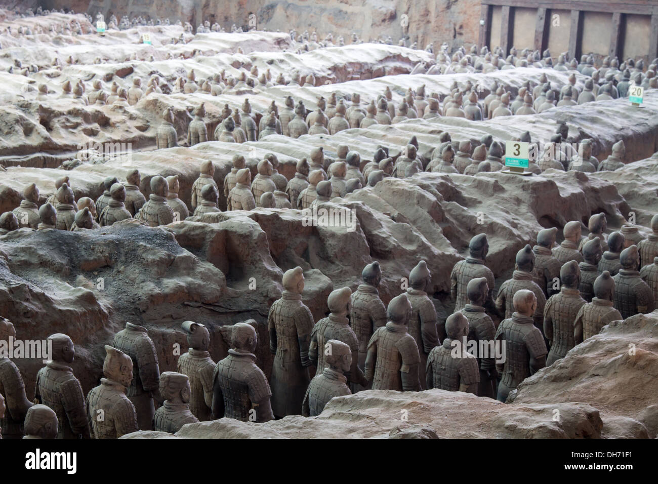 Terracotta Warriors, Xi'an Stock Photo Alamy