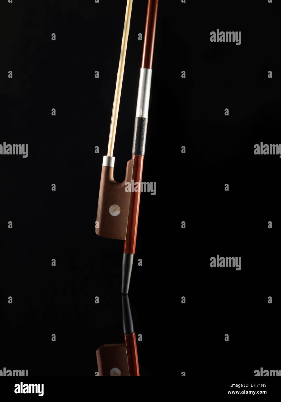 Chord of Erhu, Chinese musical instrument Stock Photo