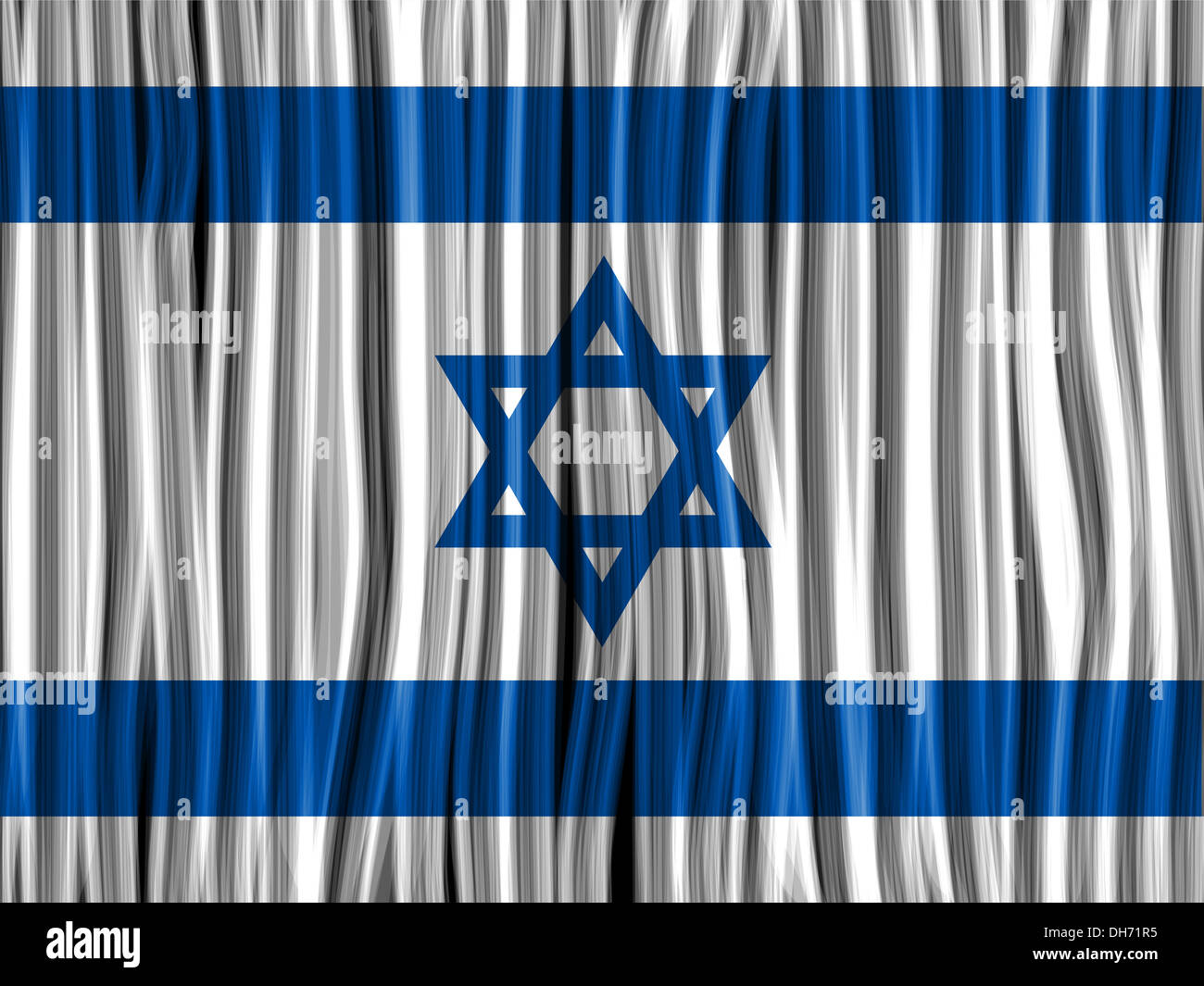 Vector - Israel Flag Wave Fabric Texture Background Stock Photo - Alamy