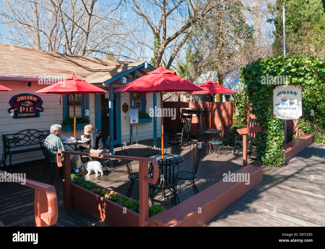 California, Julian, historic gold rush town dates from 1870, Julian Pie