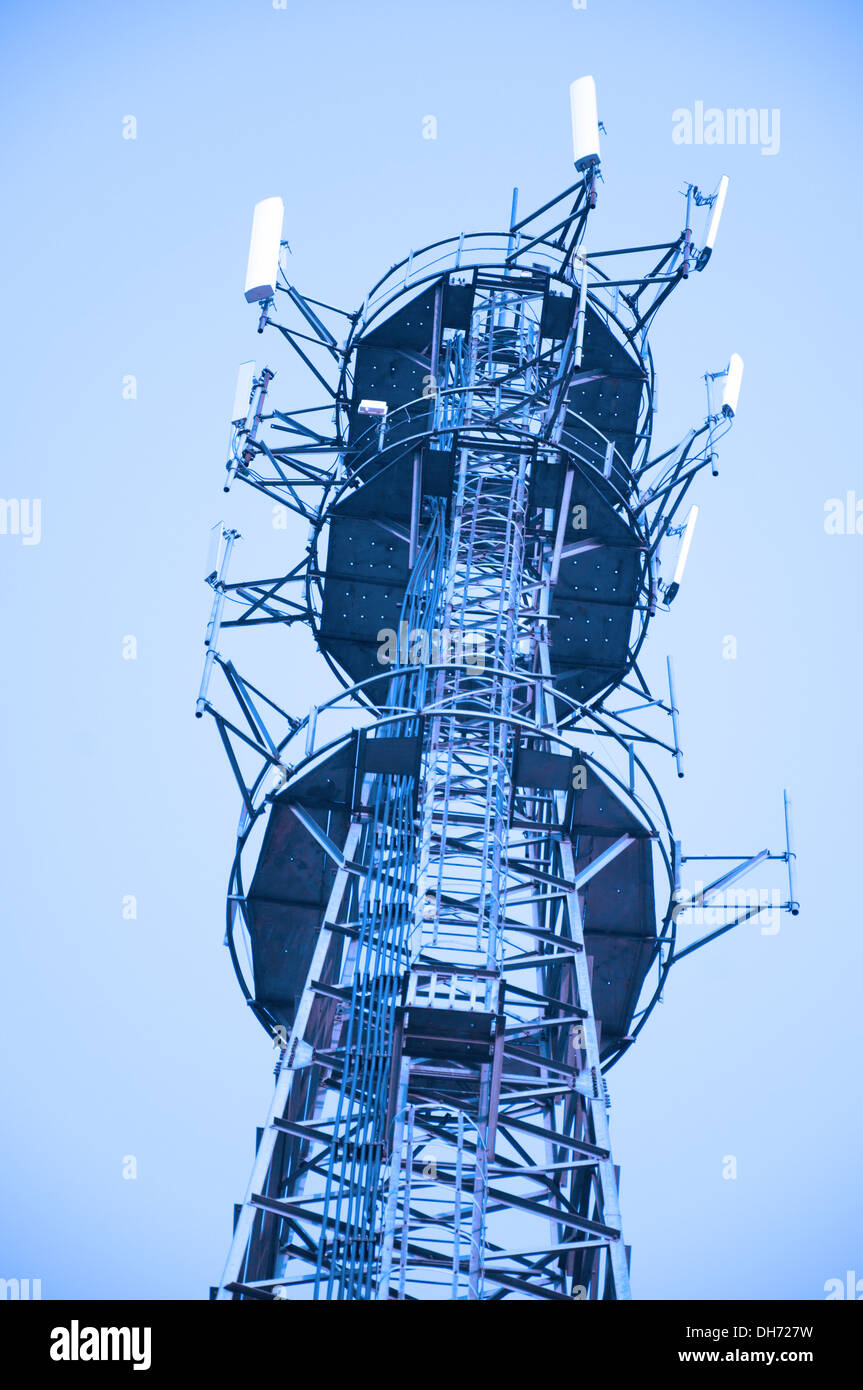signal tower Stock Photo Alamy