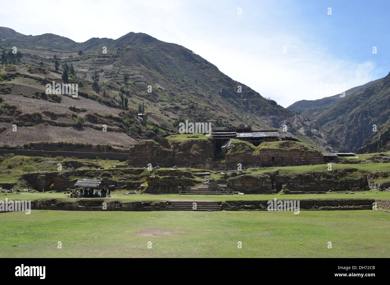 Chavin de Huantar temple complex, Ancash Province, Peru Stock Photo - Alamy