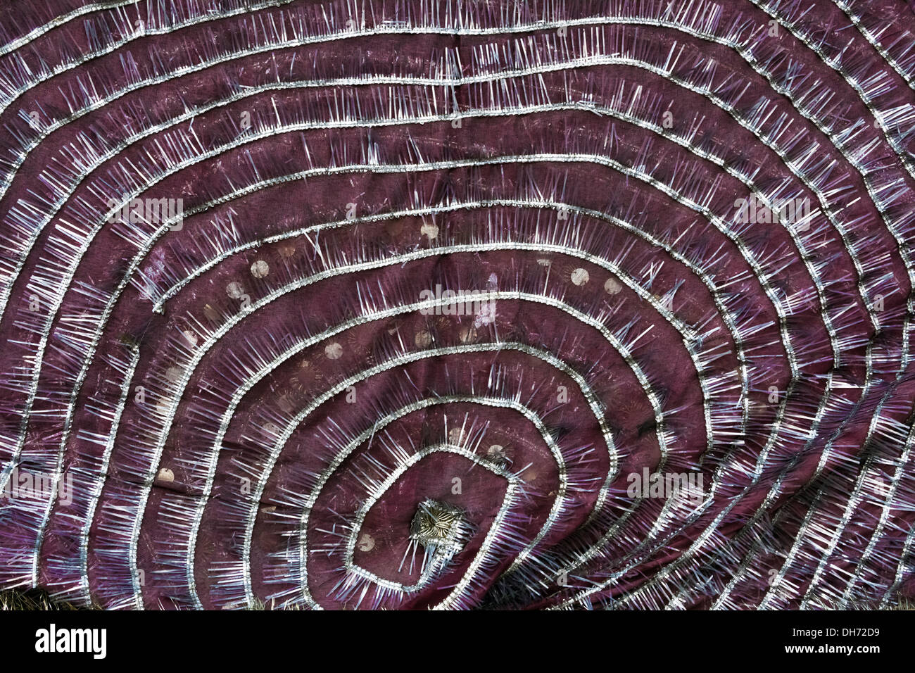 India, Uttarakhand, Haridwar, textile, fabric, fringe Stock Photo Alamy