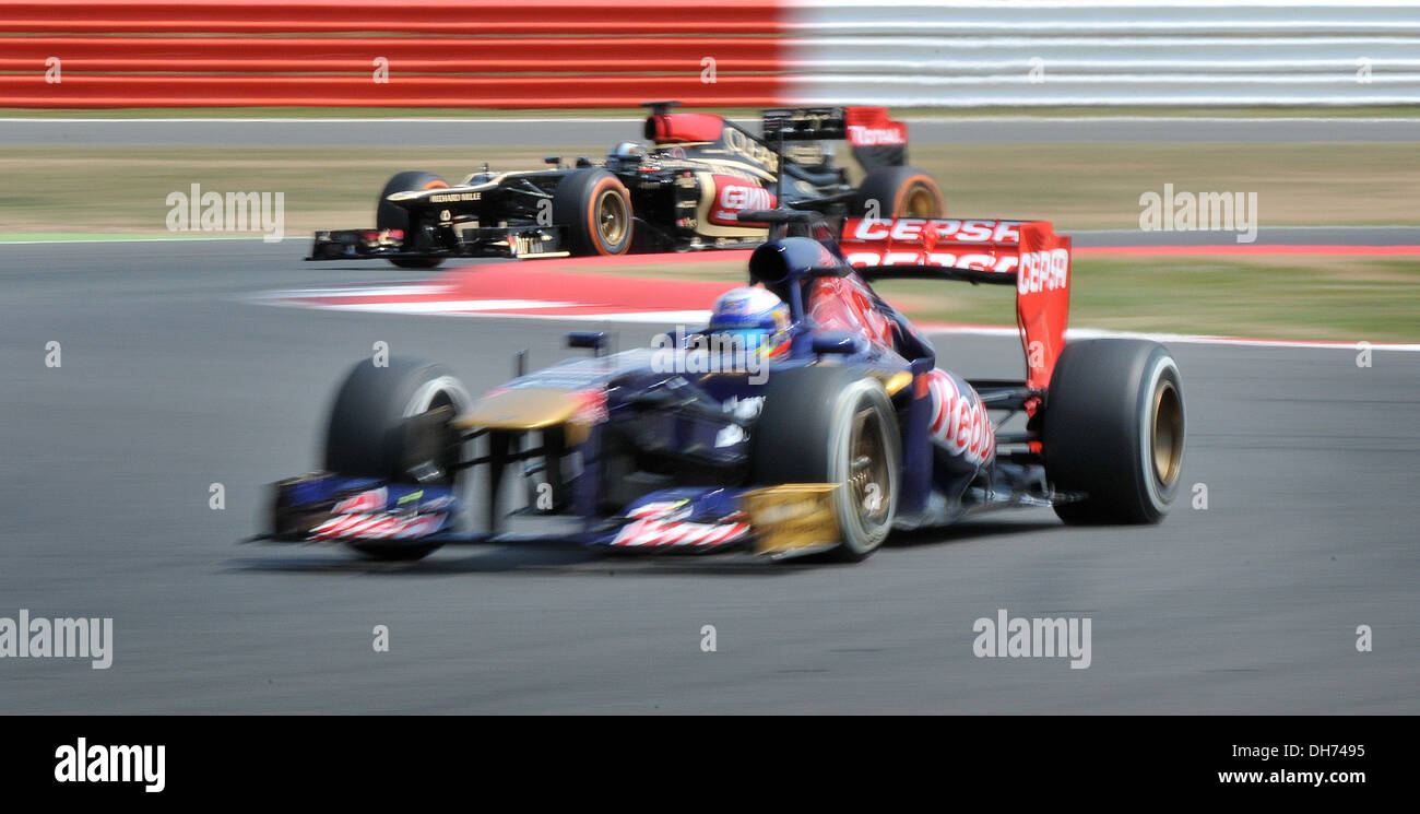 Daniel Ricciardo of Scuderia Toro Rosso during the 2nd day of the F1 Stock  Photo - Alamy