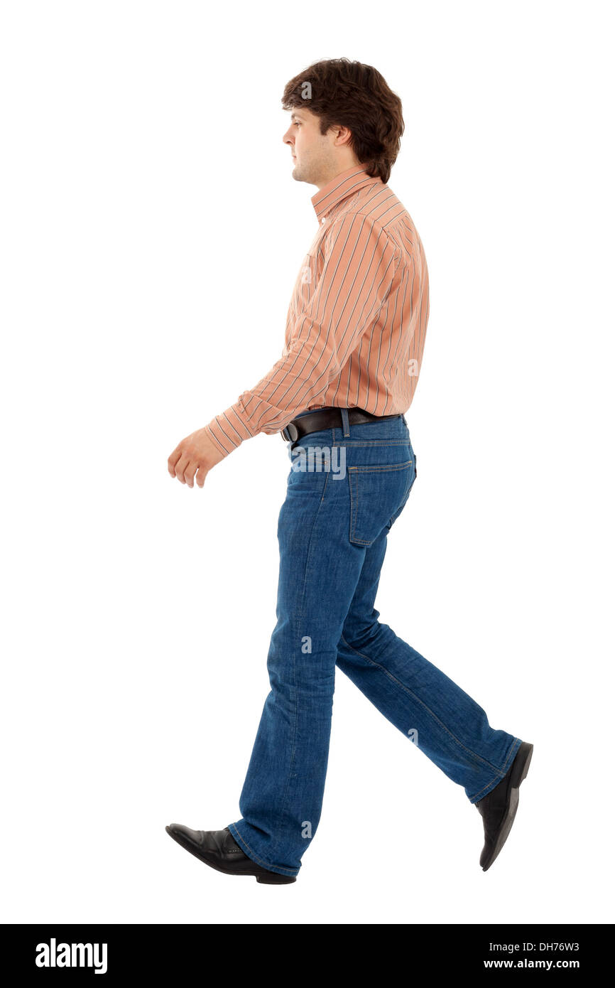 Walking man Stock Photo Alamy