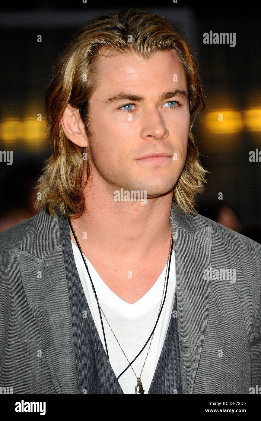Chris Hemsworth The Hunger Games premiere held at the O2 Arrivals. London, England 14.03.12