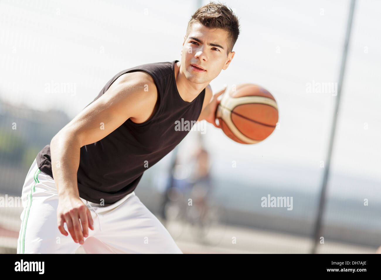 Basketball player Stock Photo
