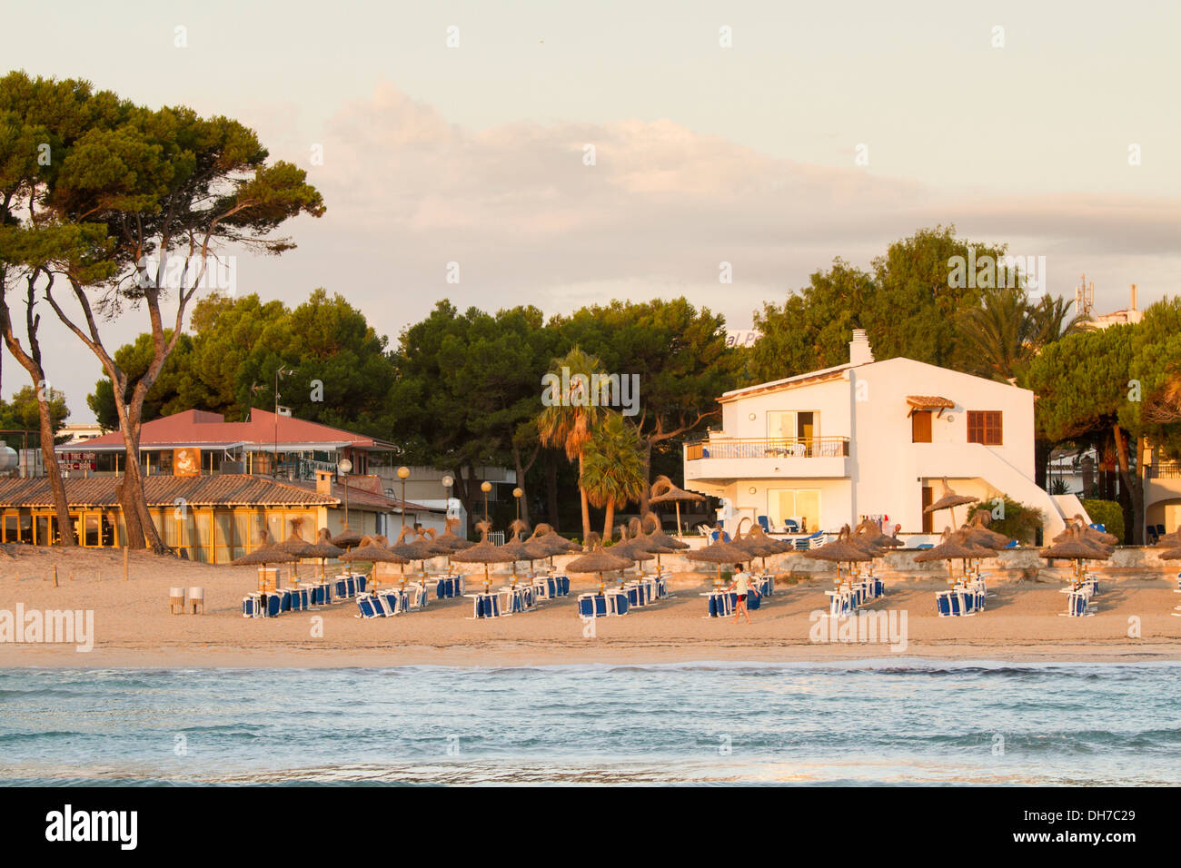 Muro beach, Mallorca. Stock Photo