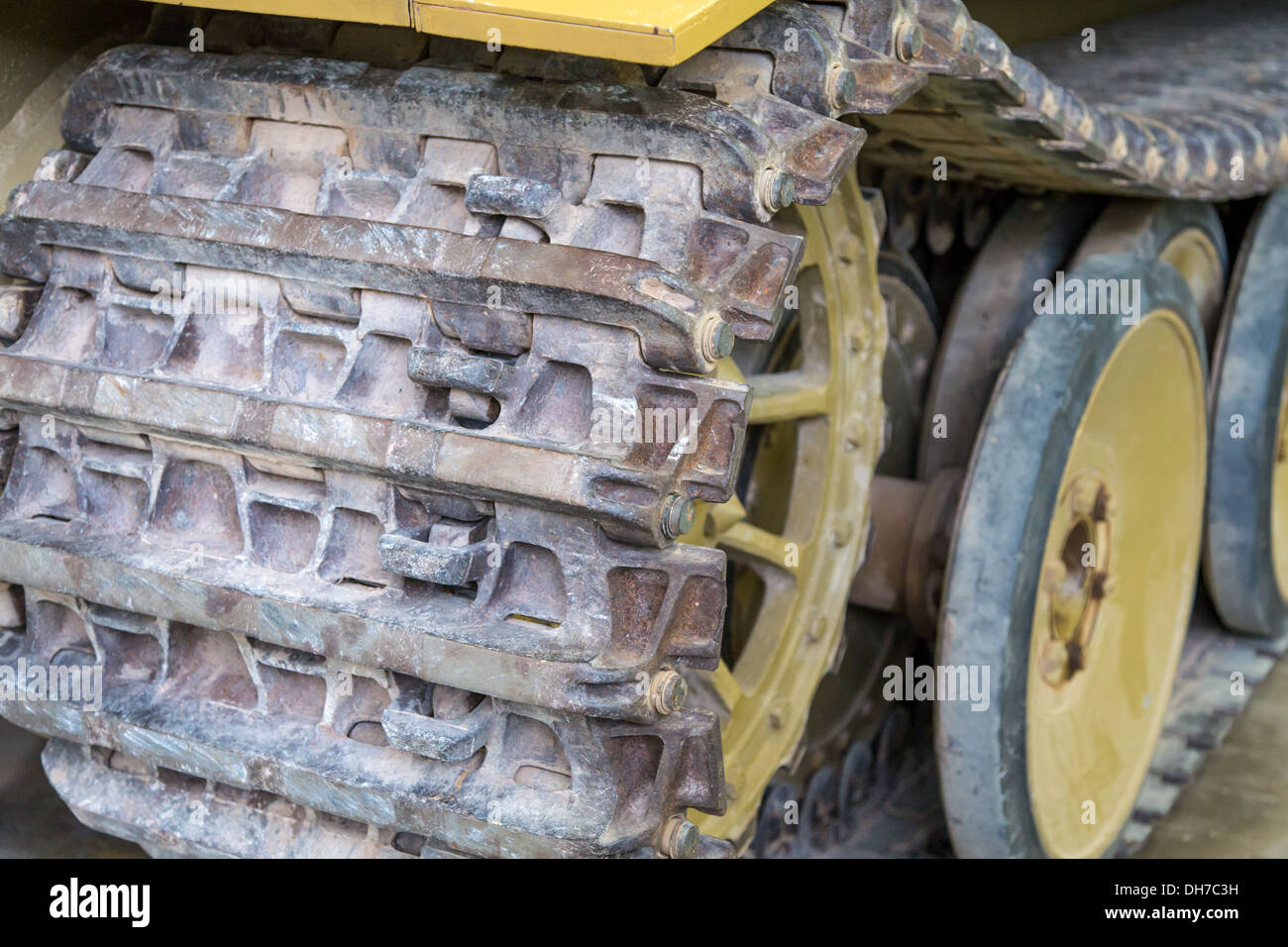 Tank tracks Stock Photo Alamy