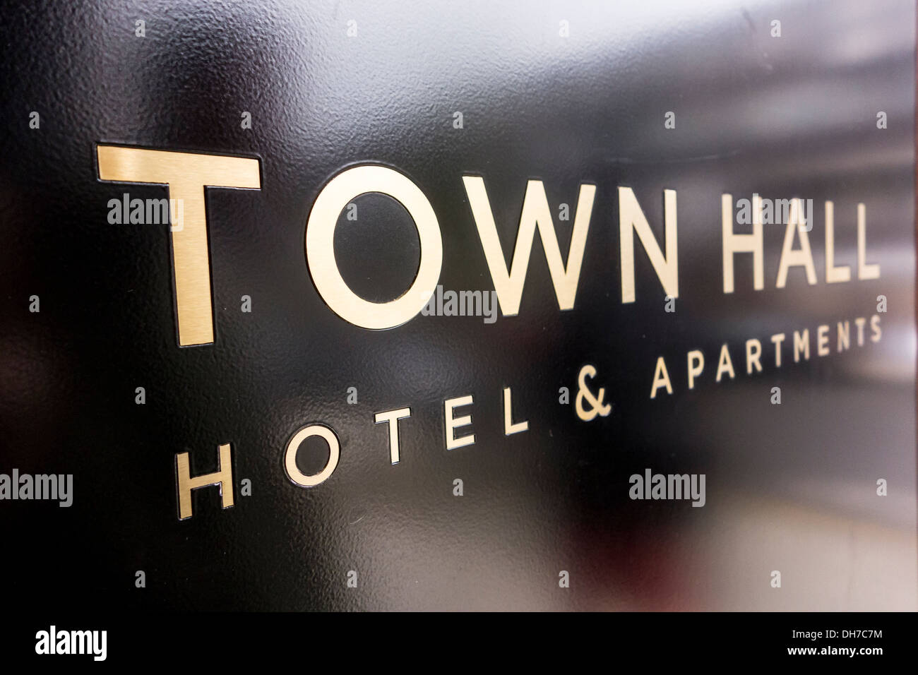 Town Hall Hotel in Bethnal Green, London, UK Stock Photo