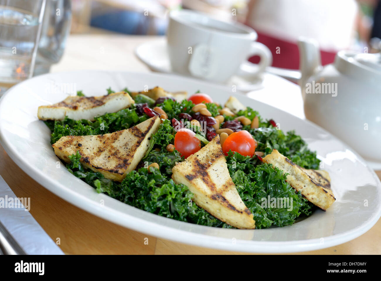 Babette’s is a restaurant in East Hampton NY Serving breakfast, lunch and dinner, using organic, local and seasonal ingredients. Stock Photo