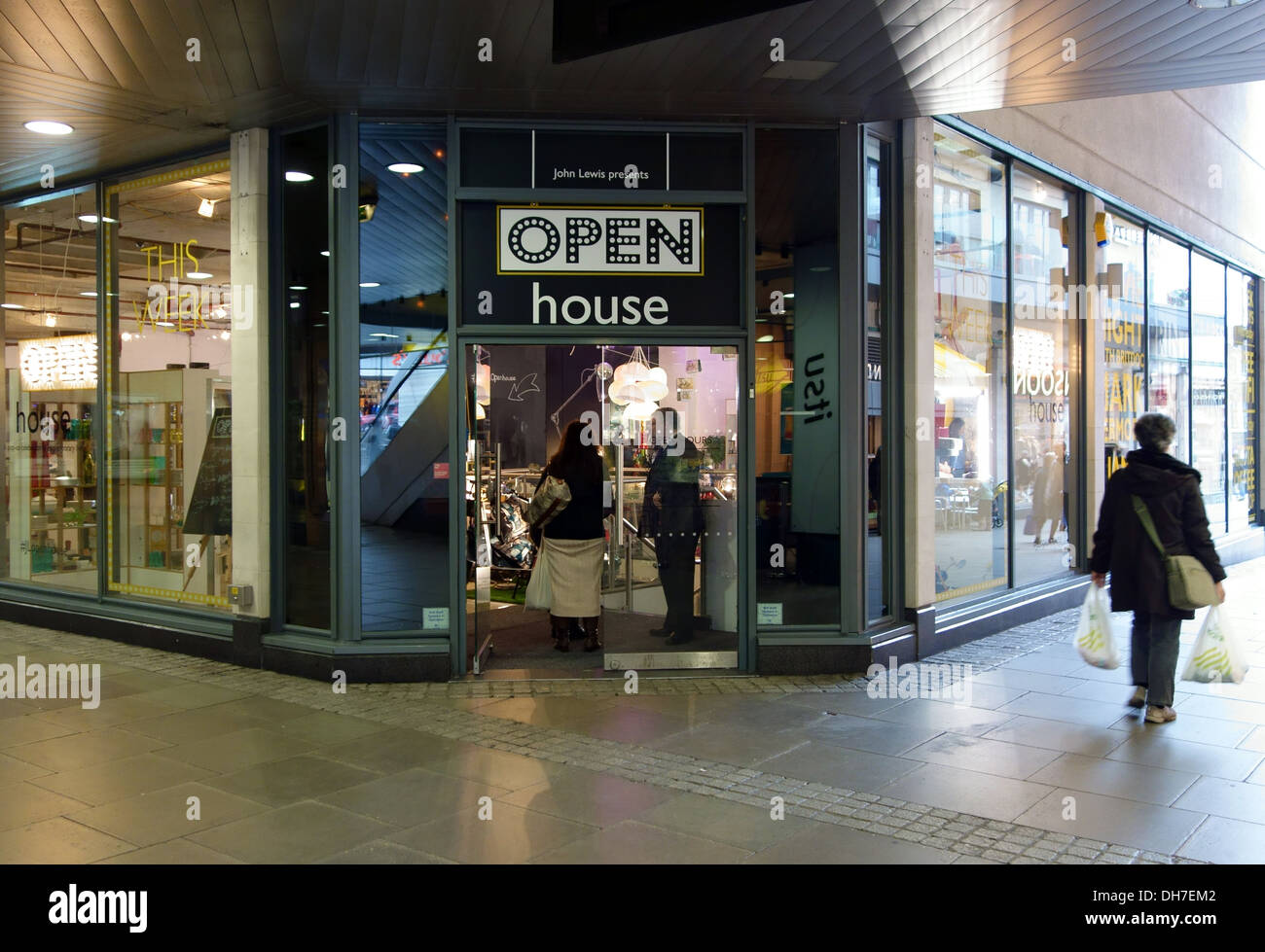 John Lewis Open House pop-up store in Centre, London Stock Alamy
