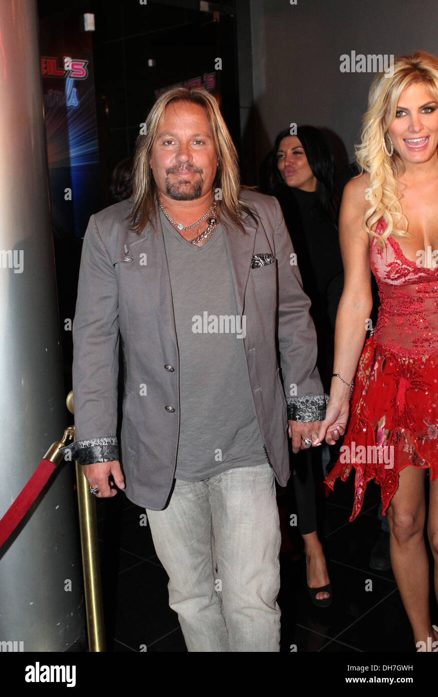 Vince Neil opens his new strip club Girls Girls Girls Las Vegas, Nevada