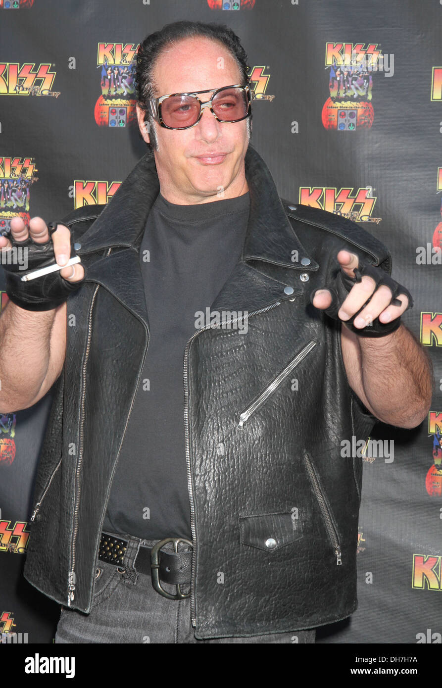 Andrew Dice Clay KISS by Monster Mini Golf grand opening Arrivals Las